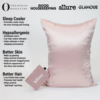 Silk Pillowcase in Pink