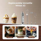 Silver Milk Frother