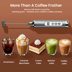 Silver Milk Frother