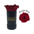 Single Infinity Rose in a Black Display Box
