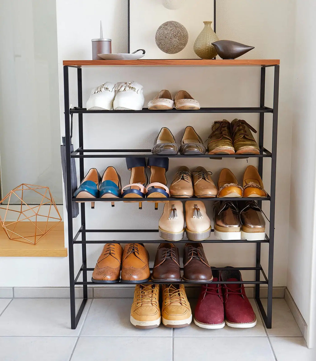 Six-Tier Steel Shoe Rack