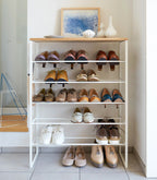 Six-Tier Steel Shoe Rack