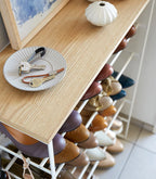 Six-Tier Steel Shoe Rack