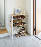 Six-Tier Steel Shoe Rack
