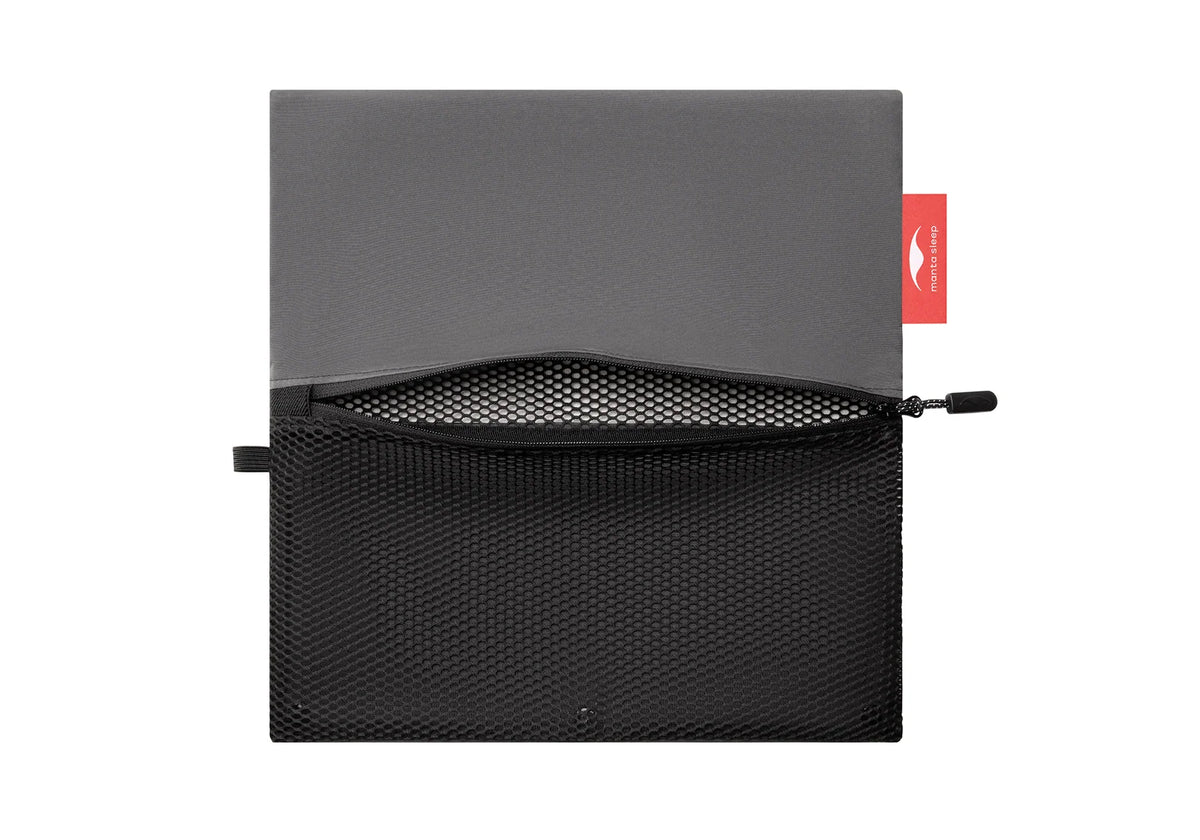 Sleep Mask Travel and Laundry Bag That Converts from a Compact Case to a Mesh Bag for Cleaning