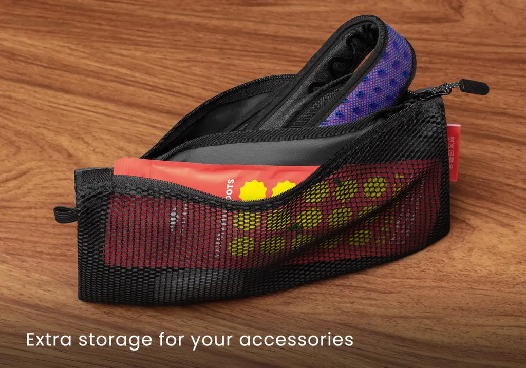 Sleep Mask Travel and Laundry Bag That Converts from a Compact Case to a Mesh Bag for Cleaning