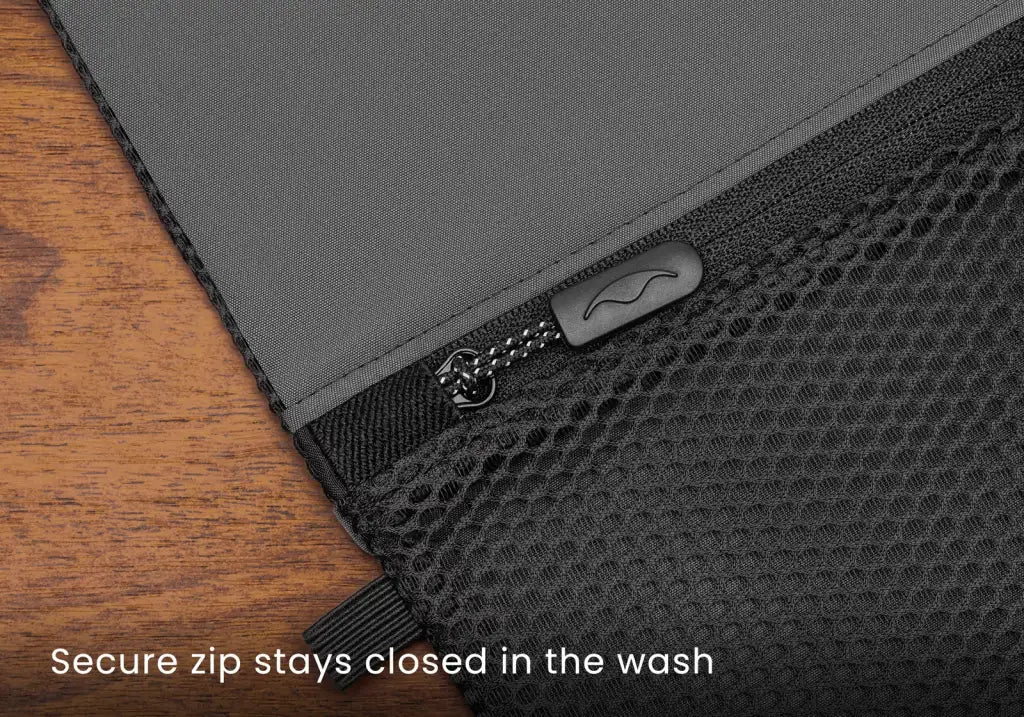 Sleep Mask Travel and Laundry Bag That Converts from a Compact Case to a Mesh Bag for Cleaning