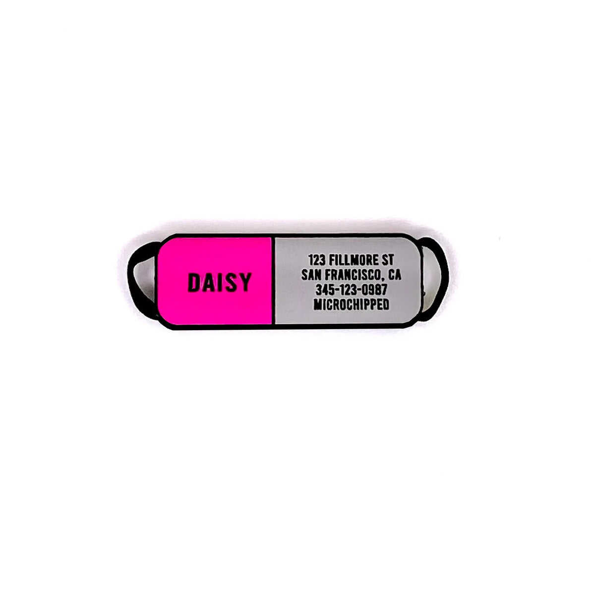 Slide-On Pet ID Tag