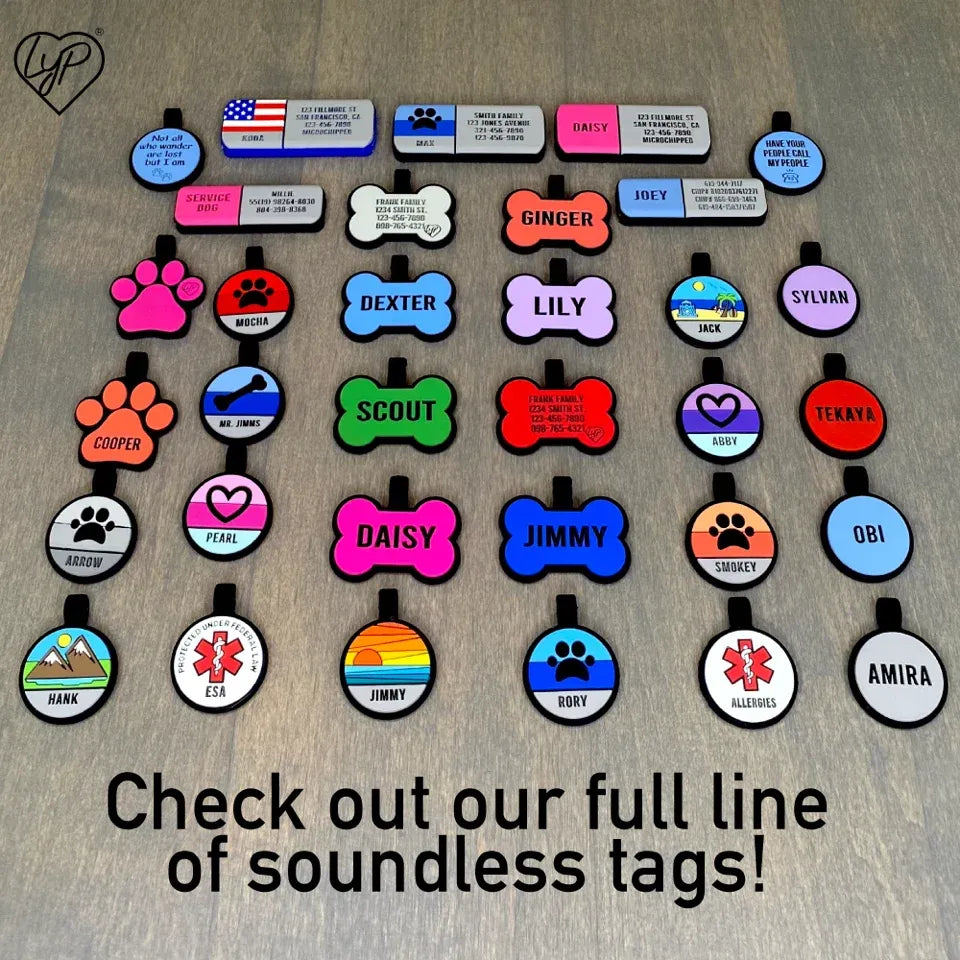 Slide-On Pet ID Tag