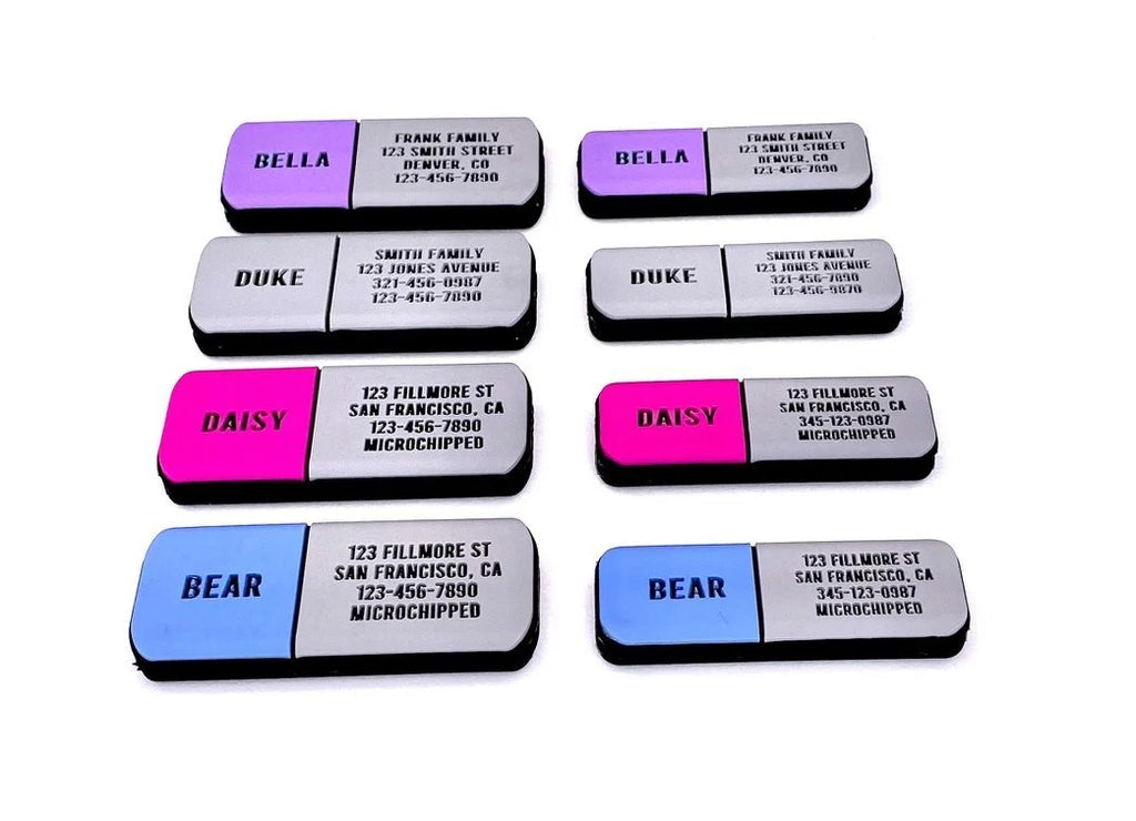 Slide-On Pet ID Tag