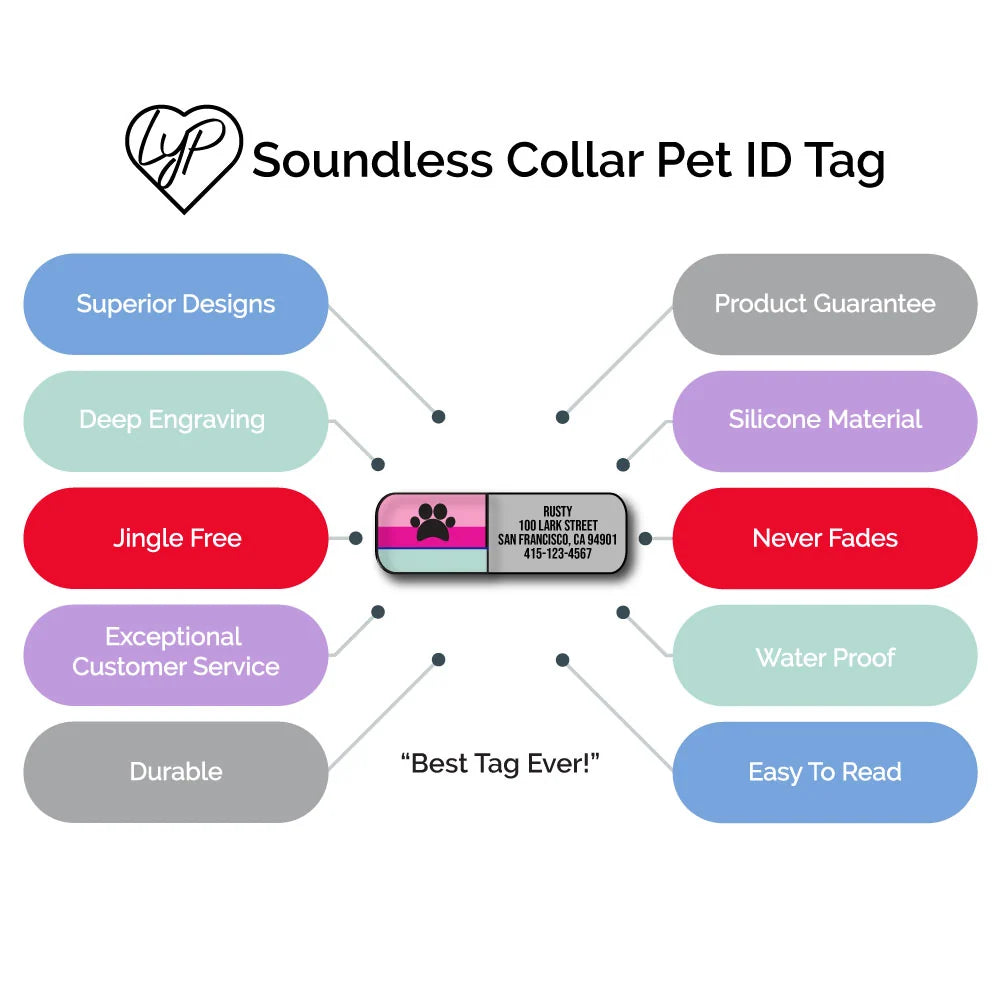 Slide-On Pet ID Tag