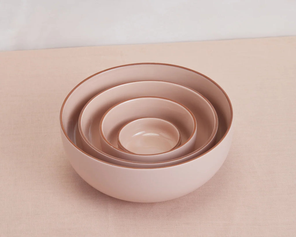 Small Ceramic Bowls in a Set of Four