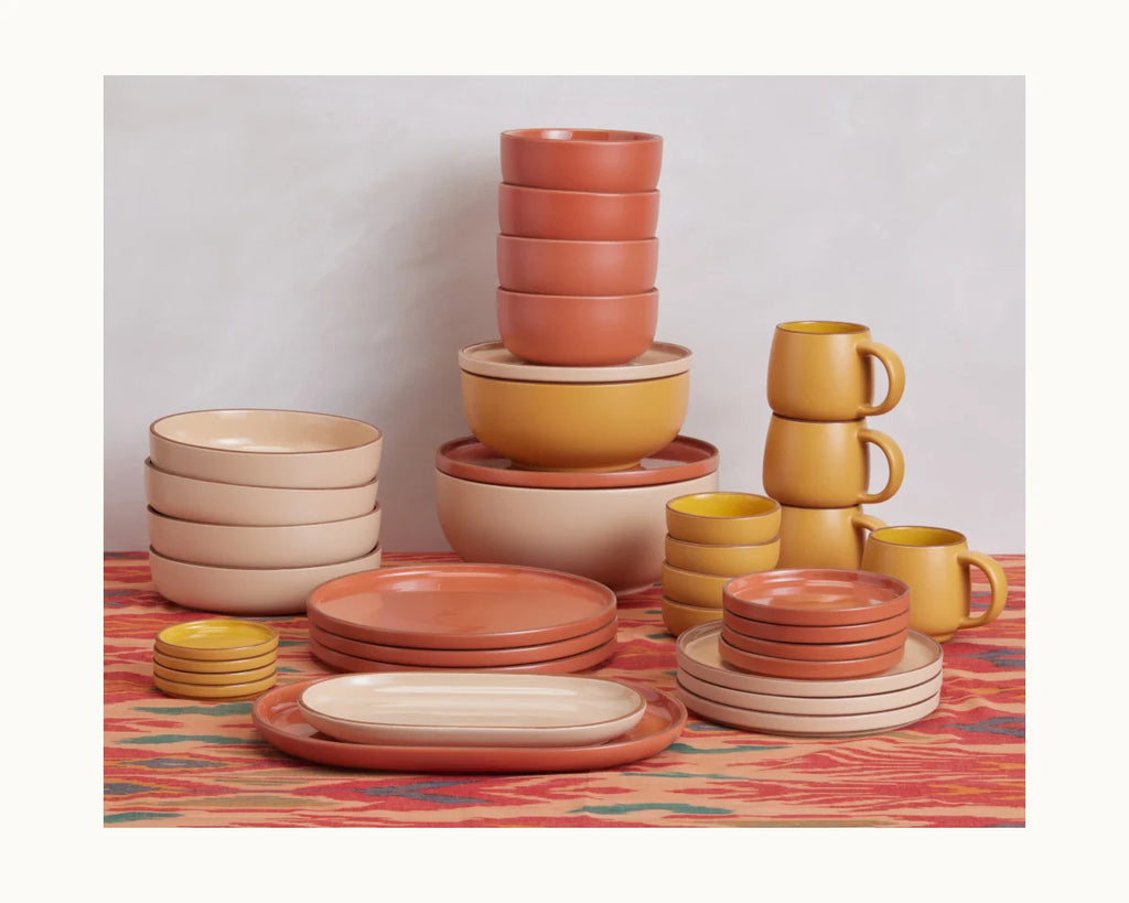 Small Ceramic Bowls in a Set of Four