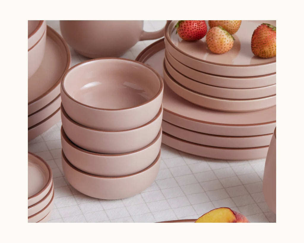 Small Ceramic Bowls in a Set of Four
