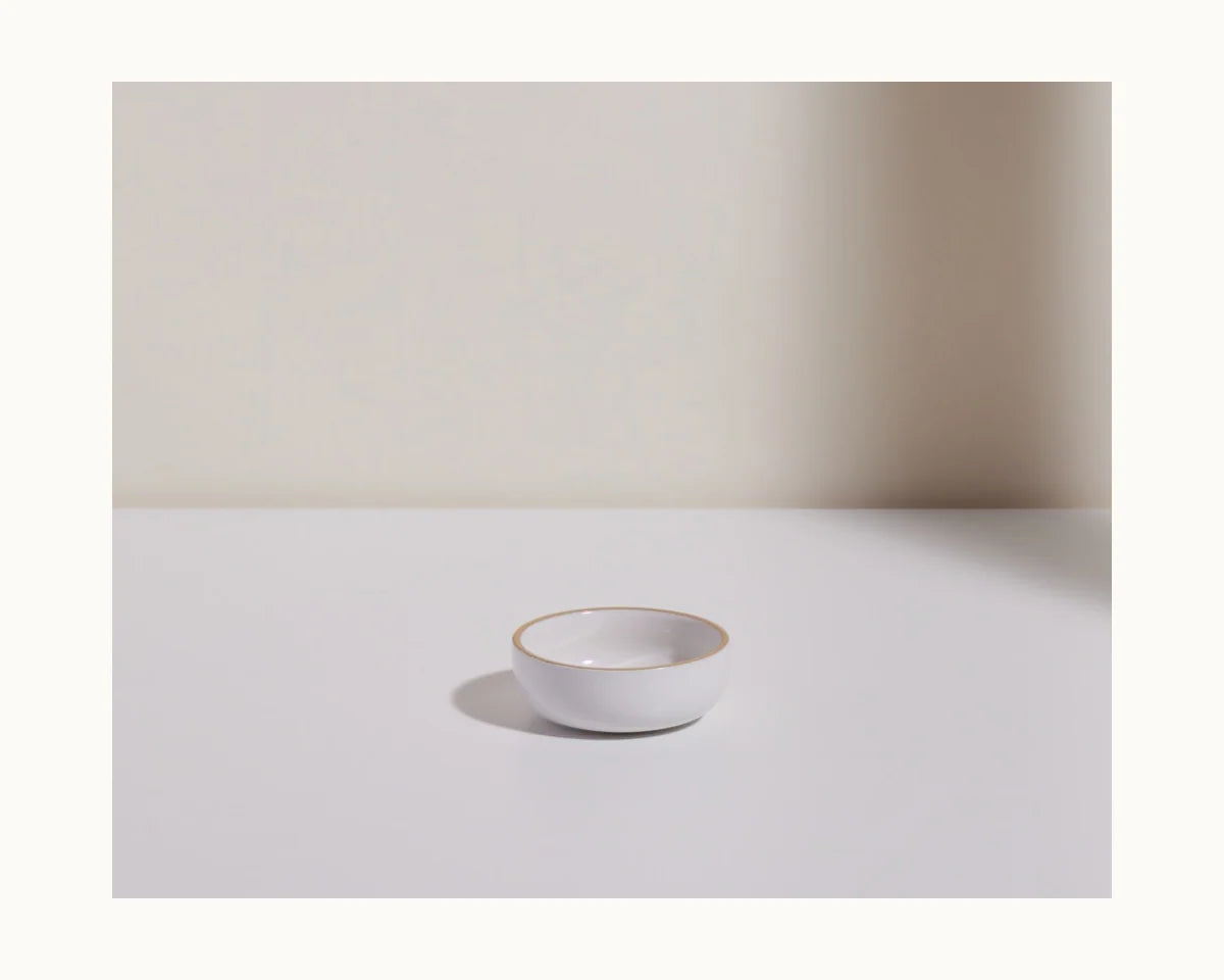 Small Ceramic Bowls in a Set of Four