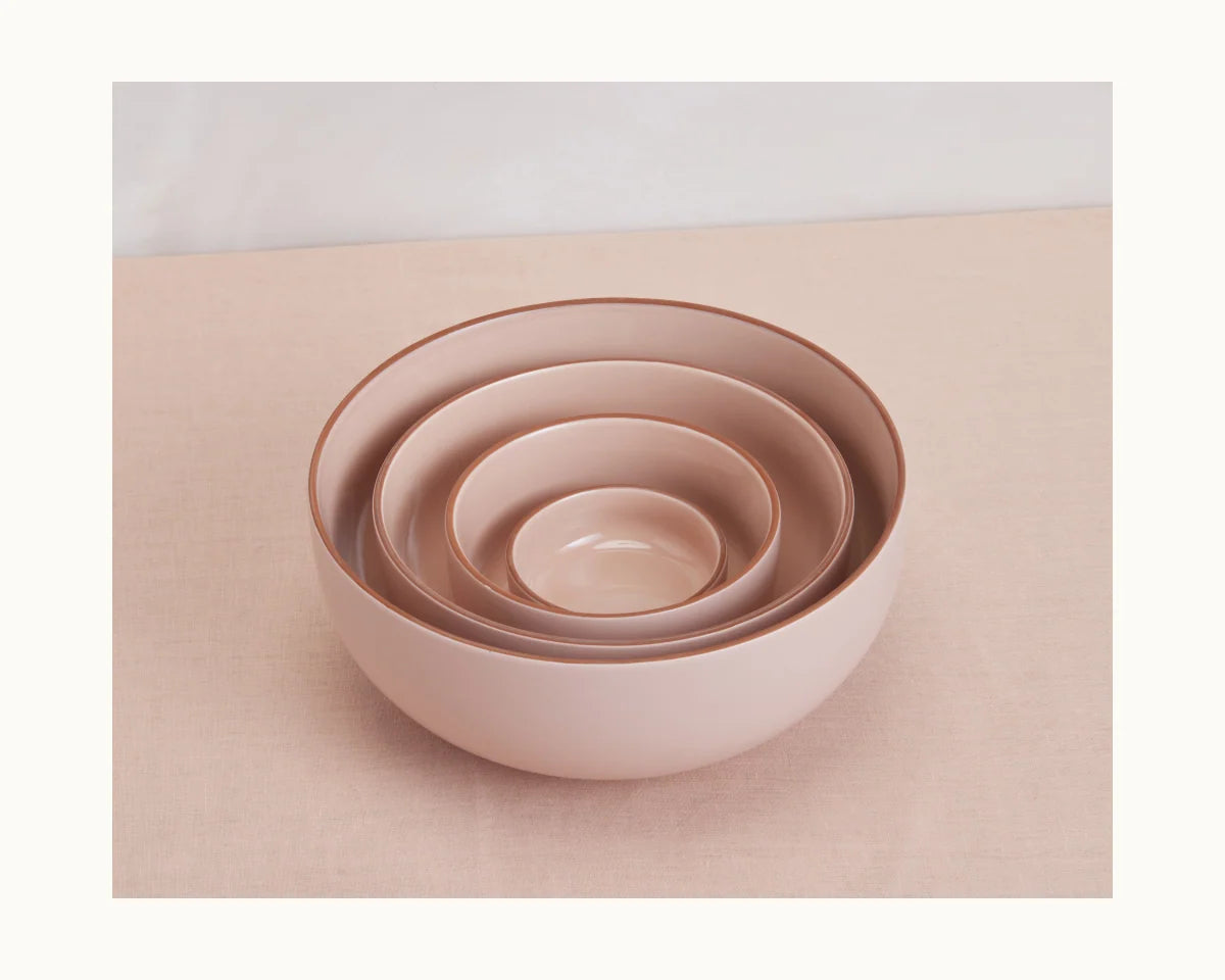 Small Ceramic Bowls in a Set of Four