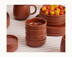Small Ceramic Bowls in a Set of Four