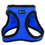 Small Dog Harness with Reflective Bands, Breathable Design, Secure Velcro Clo — X-Small / Blue / Small / Blue / Medium / Blue