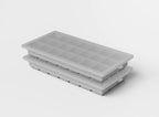 Small Ice Cube Trays, Gray