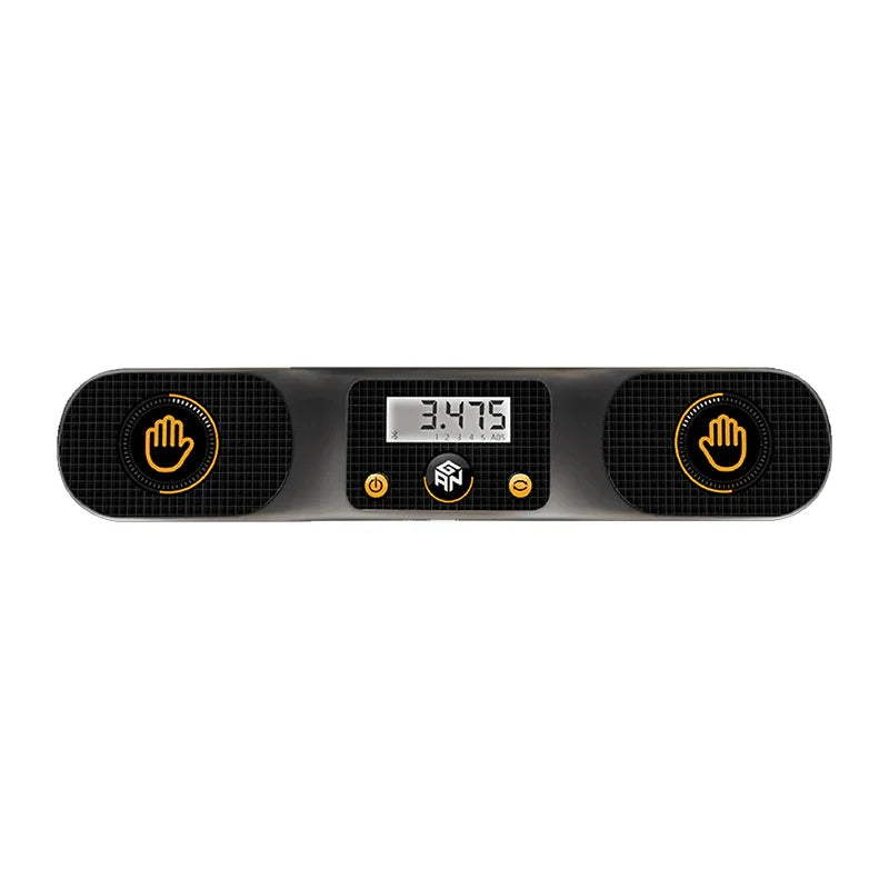 Smart Cube Timer for Speedcubing with Automatic Solve Sync and a One-Second Pause to Prevent Accidental Resets — Dark Samurai