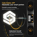 Smart Cube Timer for Speedcubing with Automatic Solve Sync and a One-Second Pause to Prevent Accidental Resets