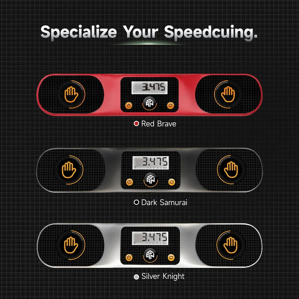 Smart Cube Timer for Speedcubing with Automatic Solve Sync and a One-Second Pause to Prevent Accidental Resets