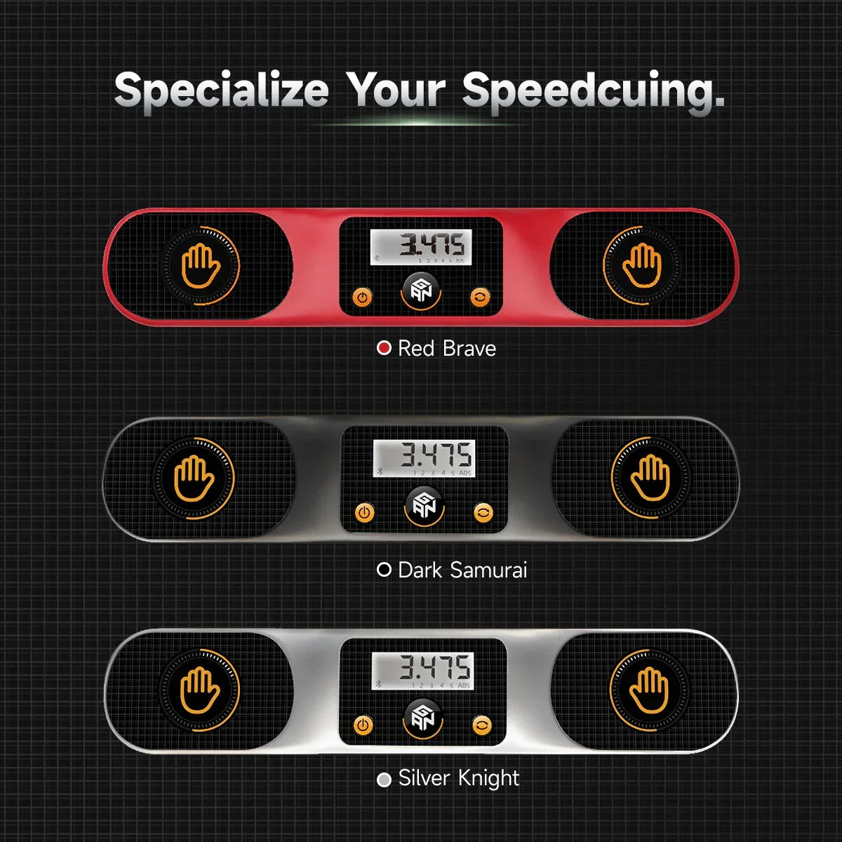 Smart Cube Timer for Speedcubing with Automatic Solve Sync and a One-Second Pause to Prevent Accidental Resets
