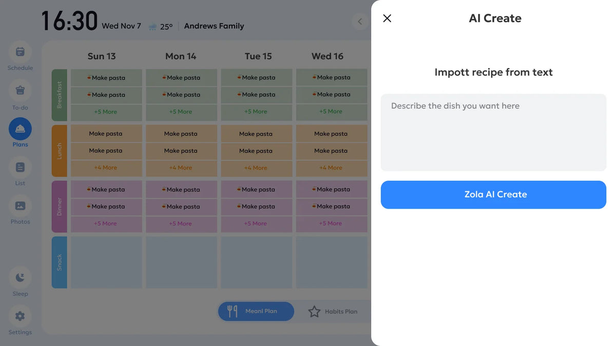 Smart Digital Calendar