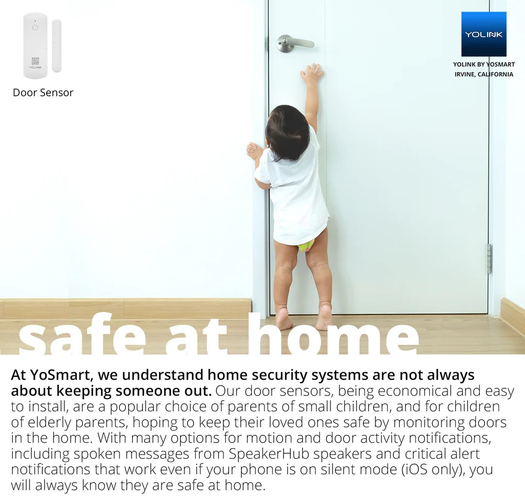 Smart Door and Window Sensors, 3-Pack