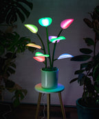 Smart Mood Light with Dynamic Colors, Textures and Atmospheric Effects for a Digital Fireplace Ambience