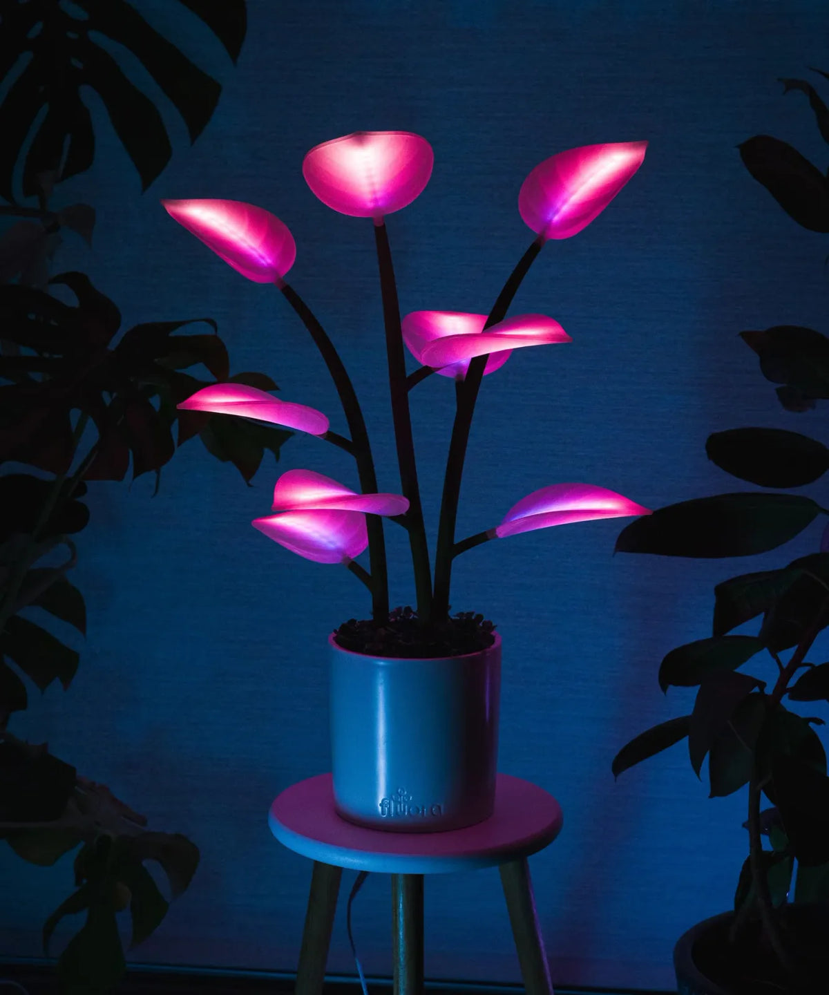 Smart Mood Light with Dynamic Colors, Textures and Atmospheric Effects for a Digital Fireplace Ambience