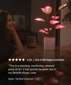 Smart Mood Light with Dynamic Colors, Textures and Atmospheric Effects for a Digital Fireplace Ambience