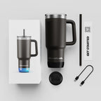 Smart Water Tumbler, 30 oz Recycled Stainless Steel
