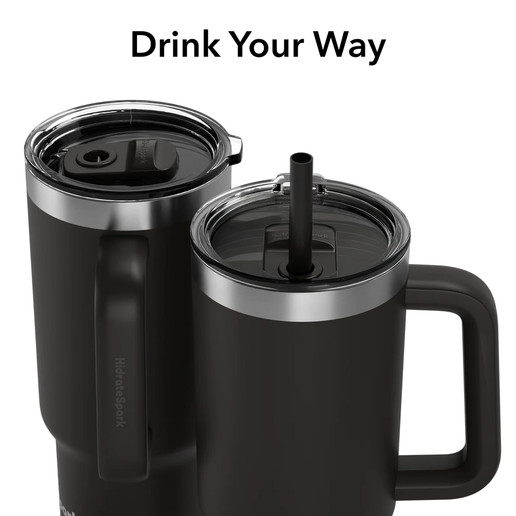 Smart Water Tumbler, 30 oz Recycled Stainless Steel