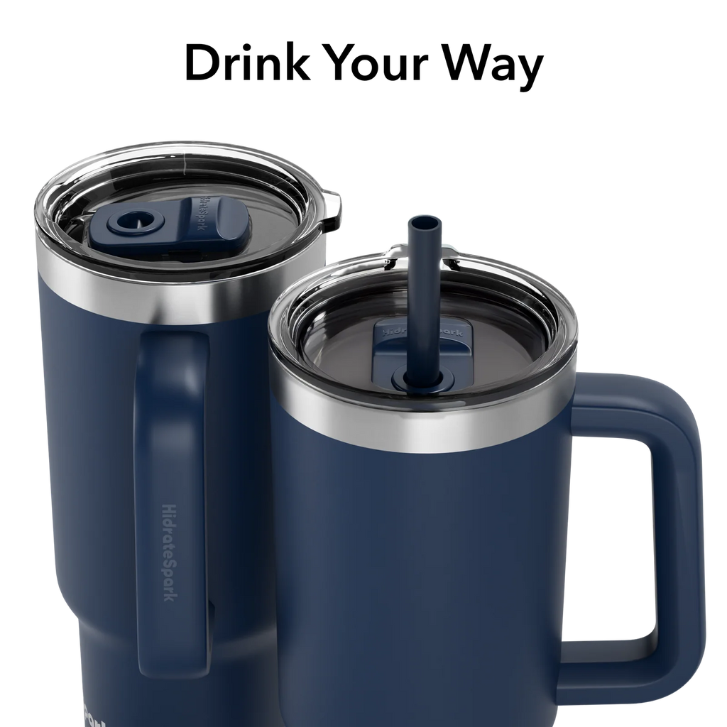 Smart Water Tumbler, 30 oz Recycled Stainless Steel