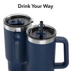 Smart Water Tumbler, 30 oz Recycled Stainless Steel