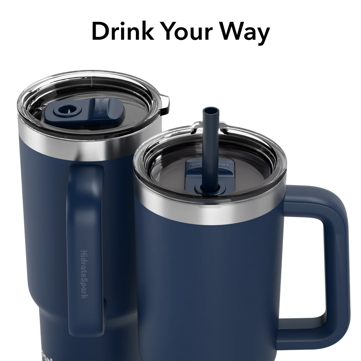 Smart Water Tumbler, 30 oz Recycled Stainless Steel