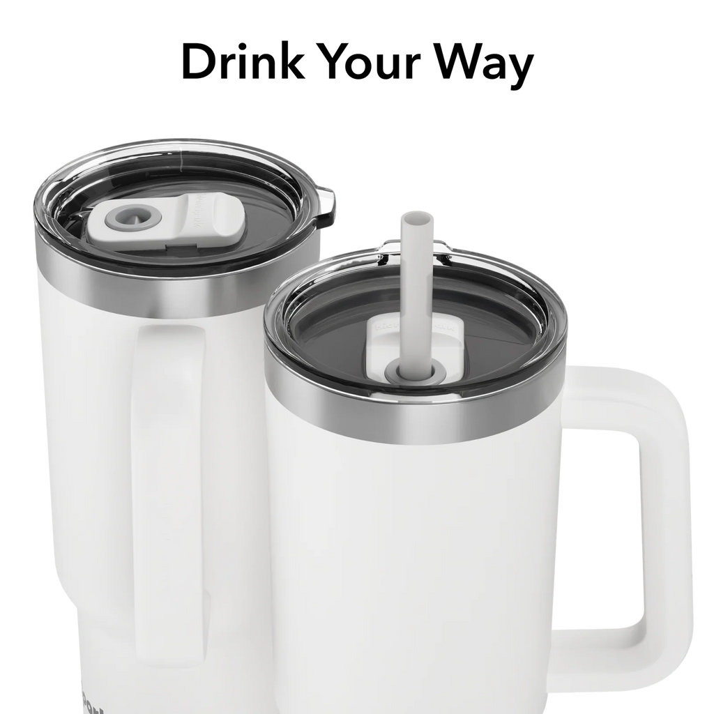 Smart Water Tumbler, 30 oz Recycled Stainless Steel