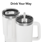 Smart Water Tumbler, 30 oz Recycled Stainless Steel