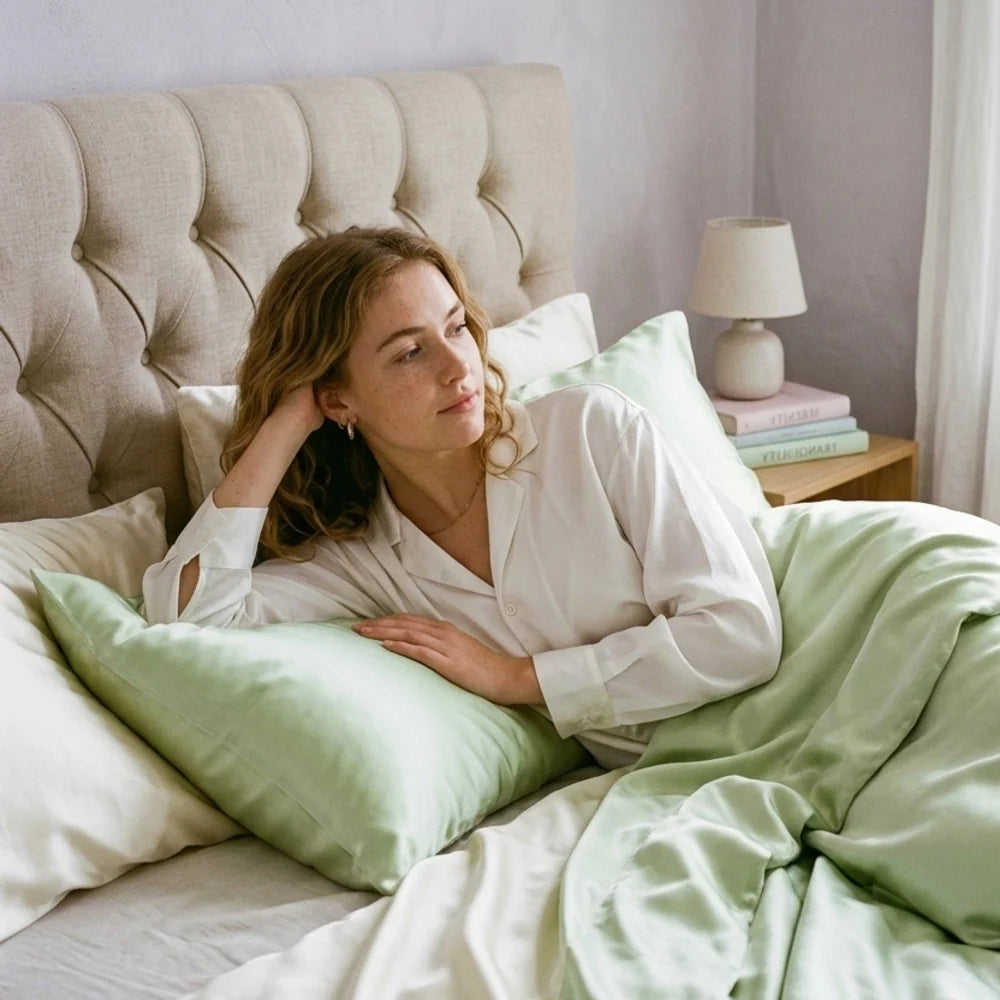 Smooth 100% Mulberry Silk Pillowcase