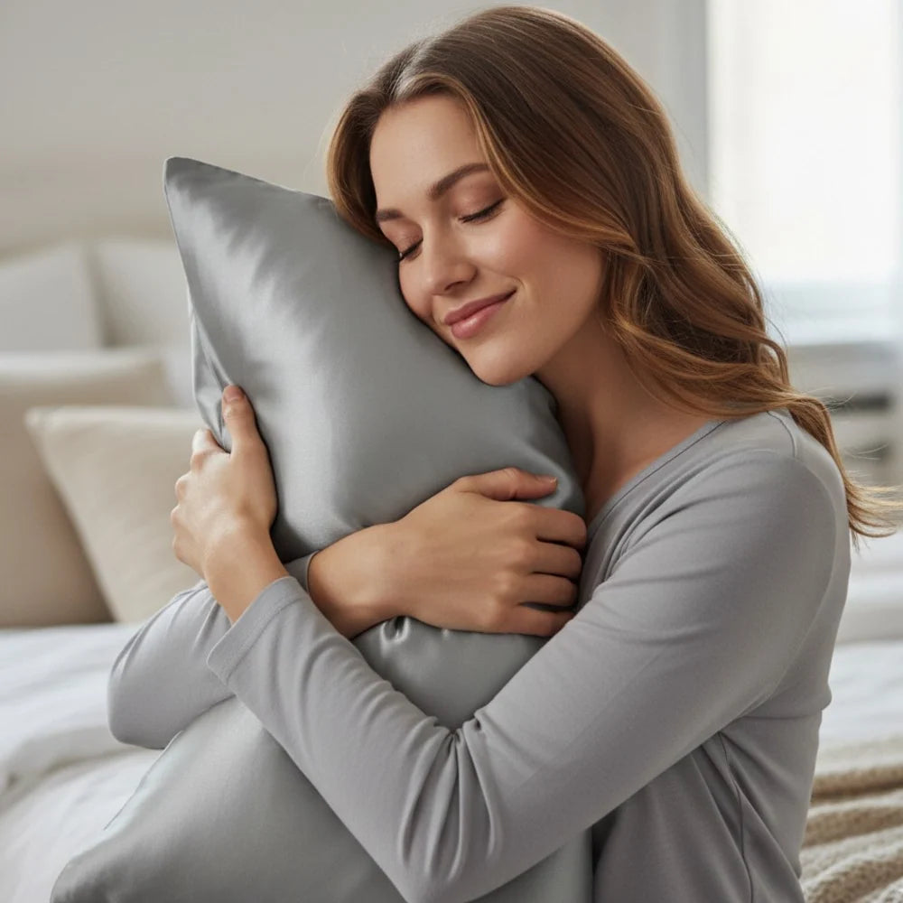 Smooth 100% Mulberry Silk Pillowcase