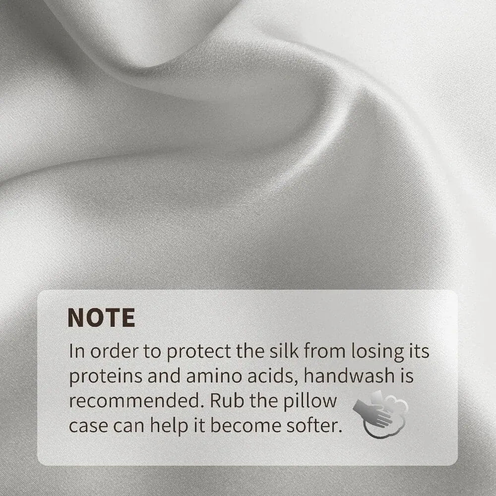 Smooth 100% Mulberry Silk Pillowcase