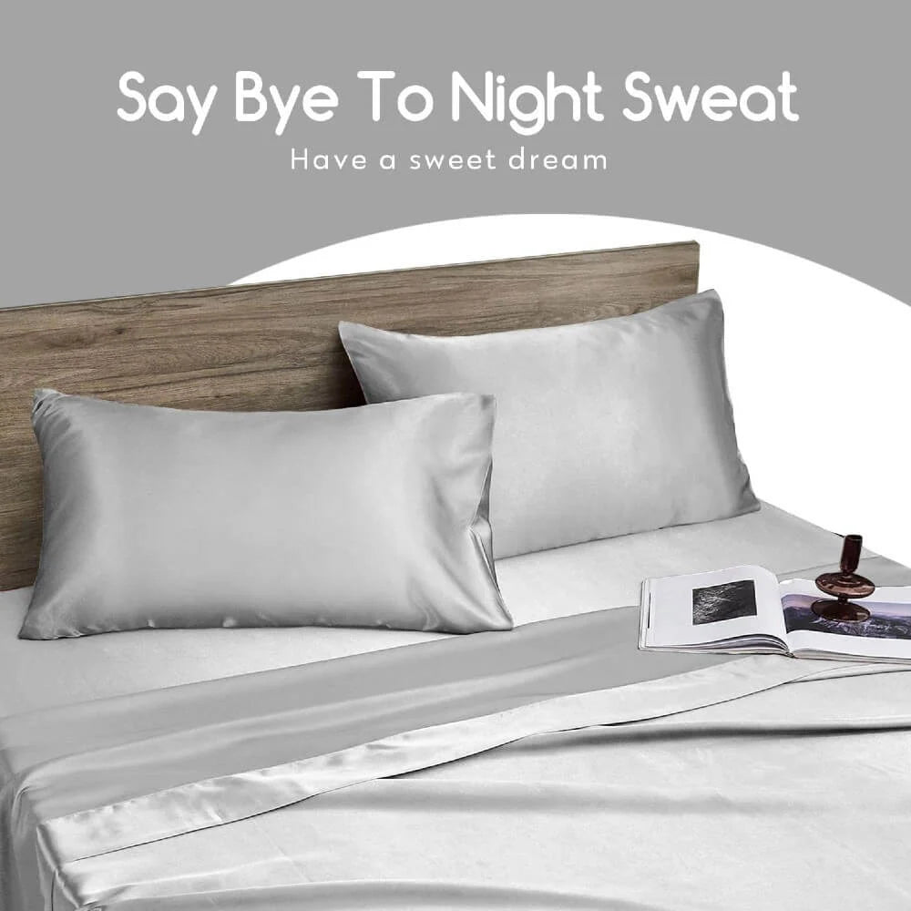 Smooth 100% Mulberry Silk Pillowcase