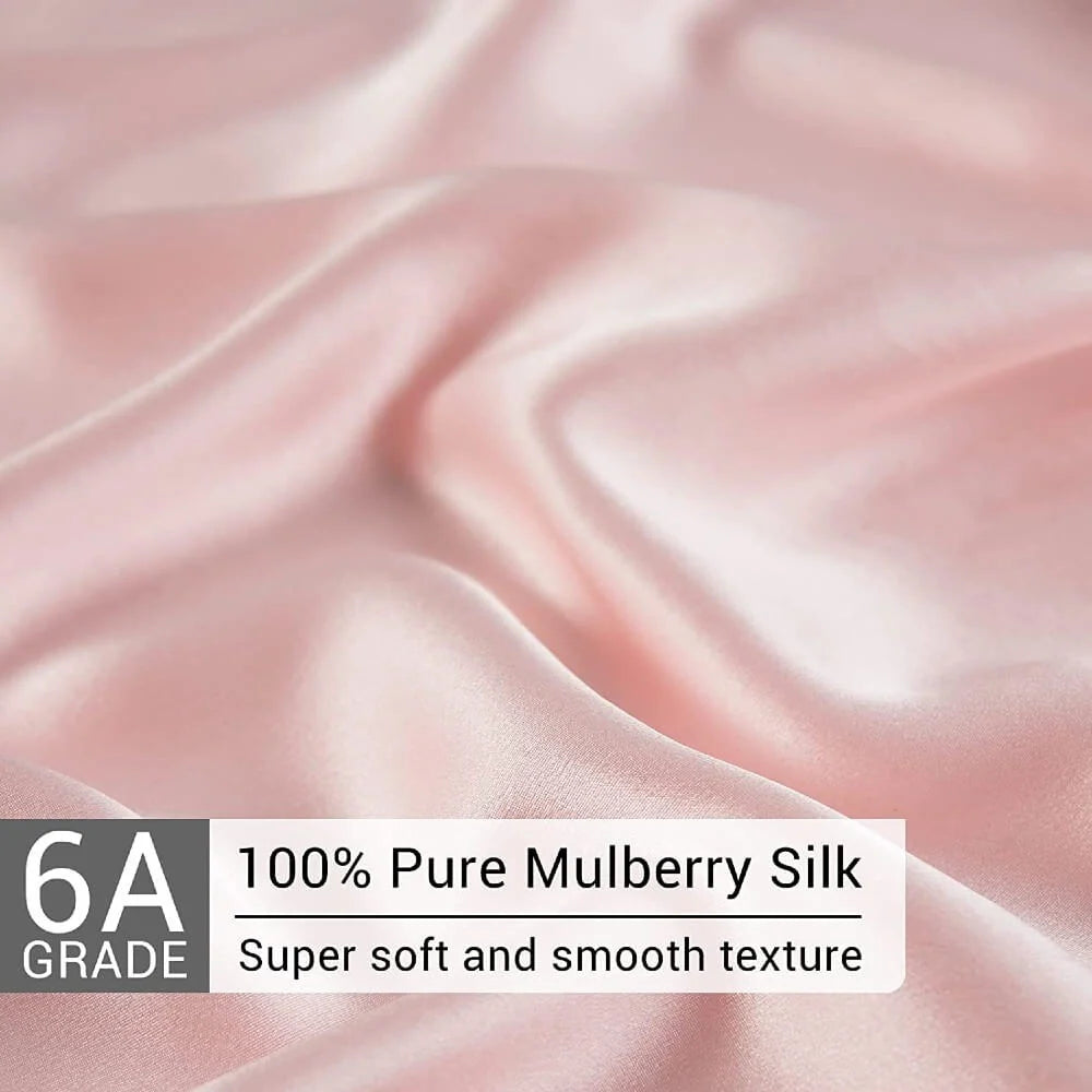 Smooth 100% Mulberry Silk Pillowcase