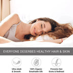 Smooth 100% Mulberry Silk Pillowcase