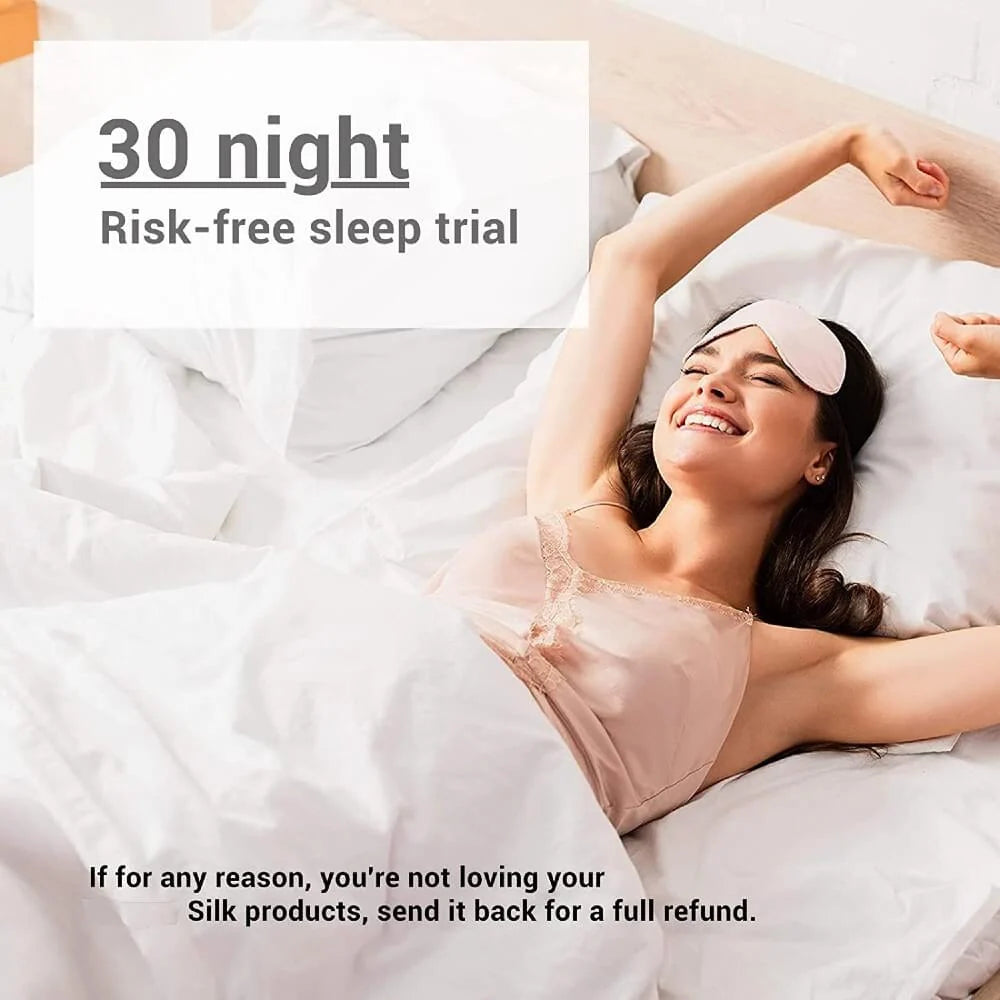 Smooth 100% Mulberry Silk Pillowcase