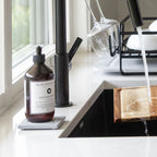 Soap Caddy 2-Pack for Small Bathroom and Kitchen Sinks with Quick-Drying Non-Slip Bottle Platforms