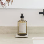Soap Caddy 2-Pack for Small Bathroom and Kitchen Sinks with Quick-Drying Non-Slip Bottle Platforms