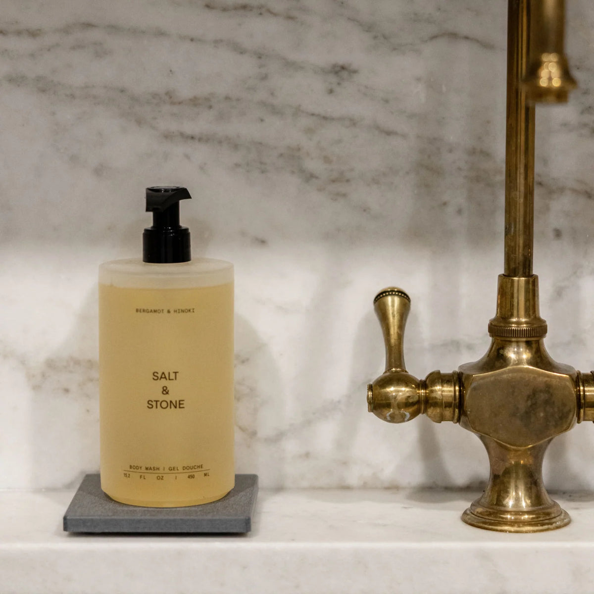 Soap Caddy 2-Pack for Small Bathroom and Kitchen Sinks with Quick-Drying Non-Slip Bottle Platforms