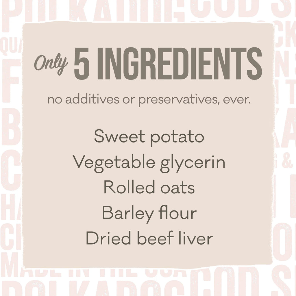 Soft and Chewy Sweet Potato Dog Treats